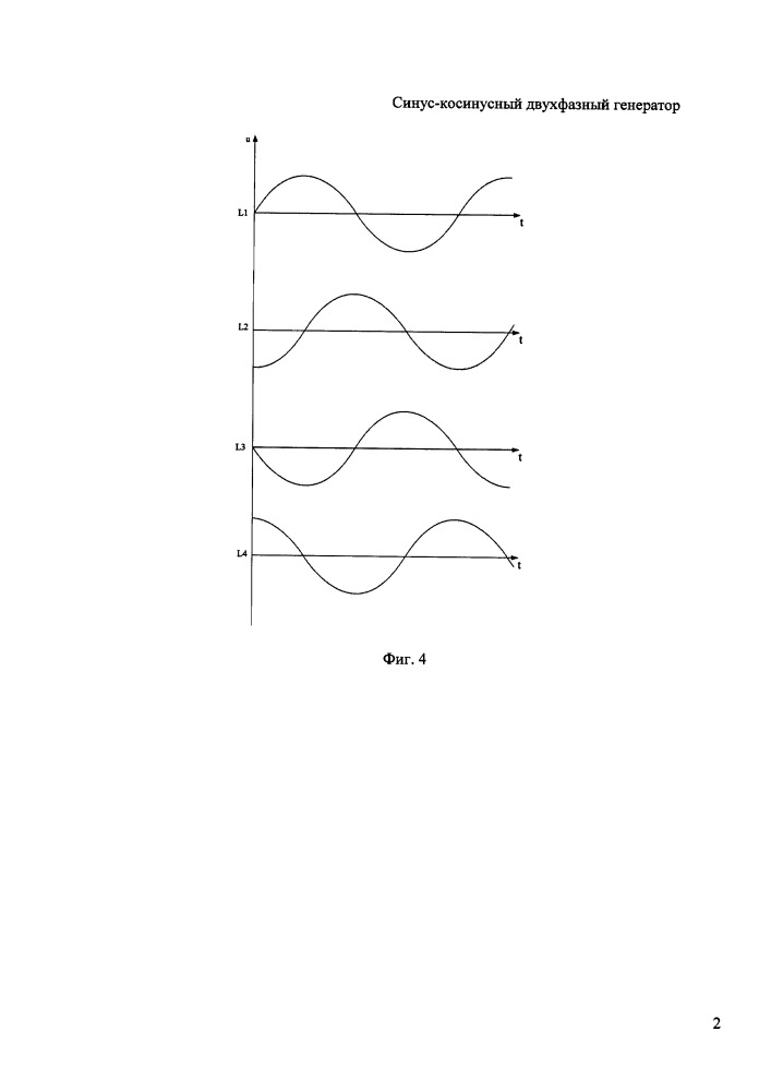 Синус-косинусный двухфазный генератор (патент 2667660)
