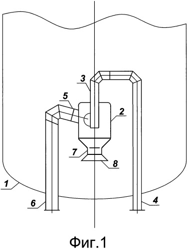 Газожидкостный реактор (варианты) (патент 2447932)