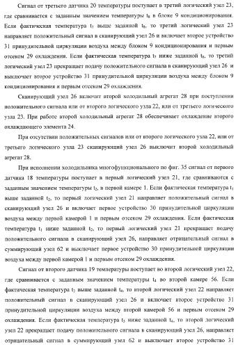 Холодильник многофункциональный (два варианта) и способ охлаждения в камере холодильника многофункционального (четыре варианта) (патент 2376536)