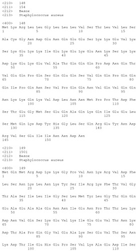 Композиции для иммунизации против staphylococcus aureus (патент 2508126)
