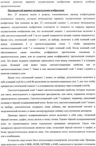 Оптический элемент, оптический компонент с антиотражающей функцией и исходная пресс-форма (патент 2468398)