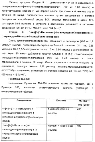 Замещенные пиперазины, (1,4)-диазепины и 2,5-диазабицикло[2.2.1]гептаны в качестве н1-и/или н3-антагонистов гистамина или обратных н3-антагонистов гистамина (патент 2328494)