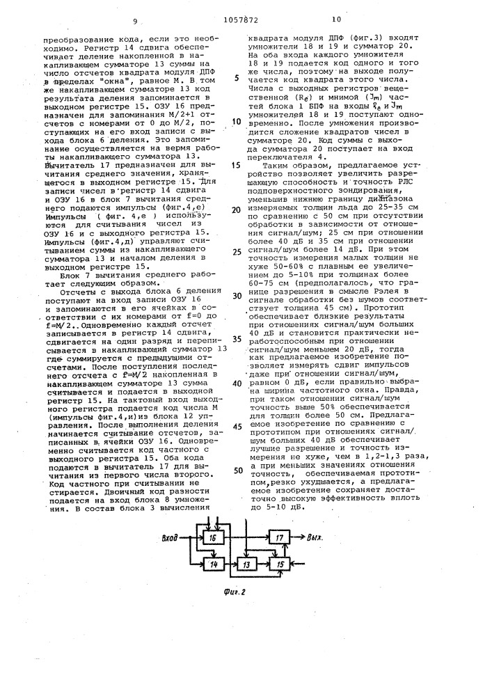 Цифровой анализатор (патент 1057872)