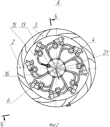 Шлифовальный инструмент с вихревым охлаждением (патент 2307729)