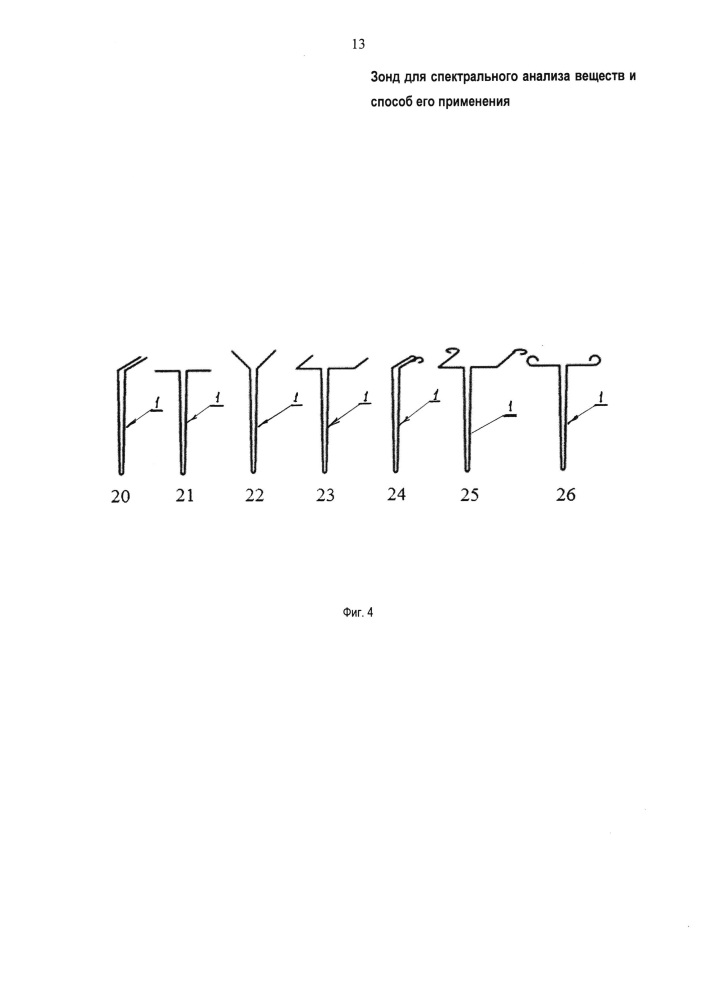 Зонд для спектрального анализа веществ и способ его применения (патент 2607670)