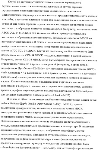 Линии клеток почки собаки майдин-дэрби (mdck), поддерживающие рост вирусов до высоких титров, и способ применения этих клеток в биореакторе (патент 2487935)