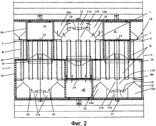 Конвейерная сушилка многоярусного типа, в частности для плитообразных изделий (патент 2367868)