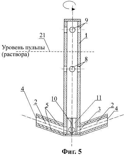 Аэрационный узел (патент 2423186)
