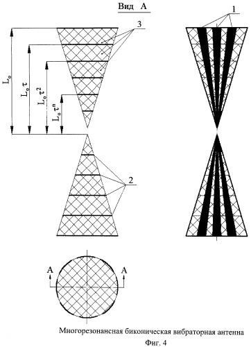 Биконическая антенна (патент 2481678)