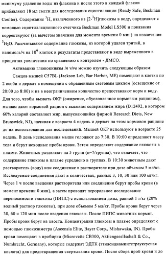 Сульфонамидные производные как активаторы гликокиназы, применимые для лечения диабета типа 2 (патент 2419624)