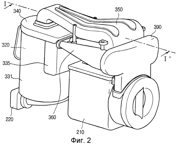 Пылесос (варианты) (патент 2339290)