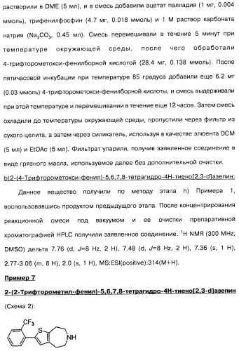 Замещенные производные азепина, фармацевтическая композиция и способ лечения заболеваний, расстройств и/или патологических состояний, при которых желательно модулирование функции 5ht2c-рецепторов (патент 2485125)