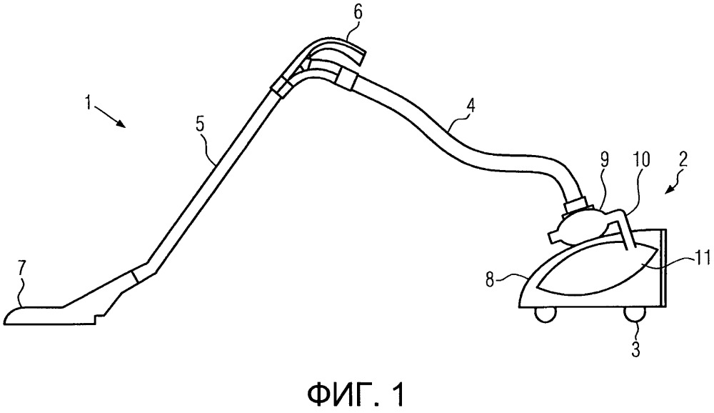 Напольный пылесос (патент 2667882)