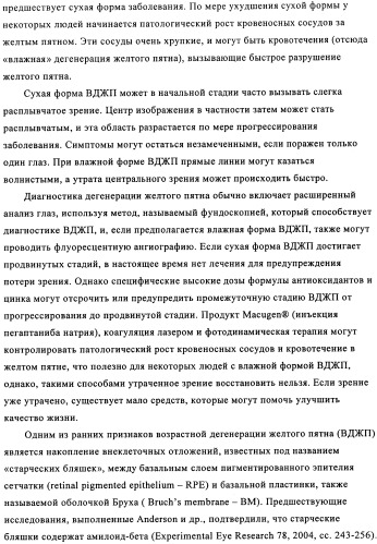 Применение антитела против амилоида-бета при глазных заболеваниях (патент 2482876)