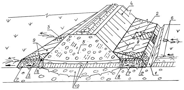 Устройство для выпуска поверхностных и грунтовых вод (патент 2553738)