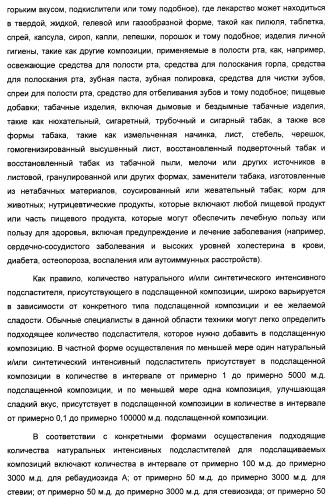 Композиция интенсивного подсластителя с минеральным веществом и подслащенные ею композиции (патент 2417031)