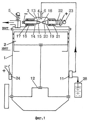 Двухтактный двигатель внутреннего сгорания (патент 2261343)