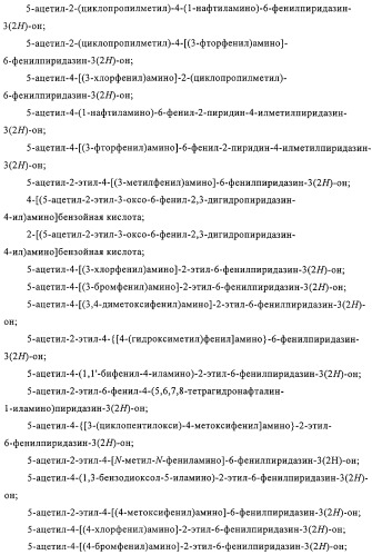 Производные пиридазин-3(2h)-она в качестве ингибиторов фосфодиэстеразы 4 (pde4), способ их получения, фармацевтическая композиция и способ лечения (патент 2326869)