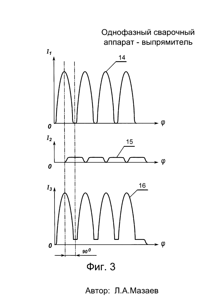 Однофазный сварочный аппарат (патент 2644711)