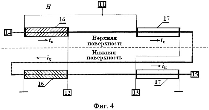 Магниторезистивный датчик перемещений (патент 2528116)