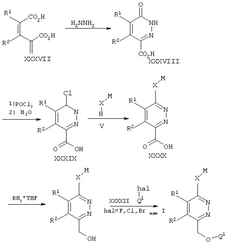 Замещенные пиридины и пиридазины, обладающие способностью ингибировать ангиогенез (патент 2260008)