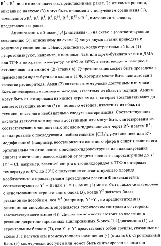 Производные диазепана в качестве модуляторов хемокиновых рецепторов (патент 2439065)