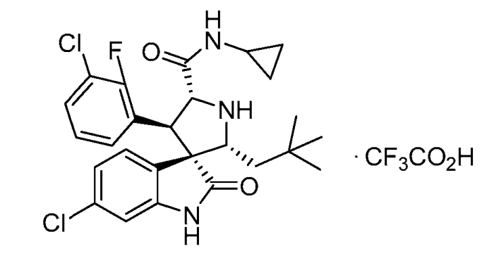 Спирооксиндольные антагонисты mdm2 (патент 2553269)