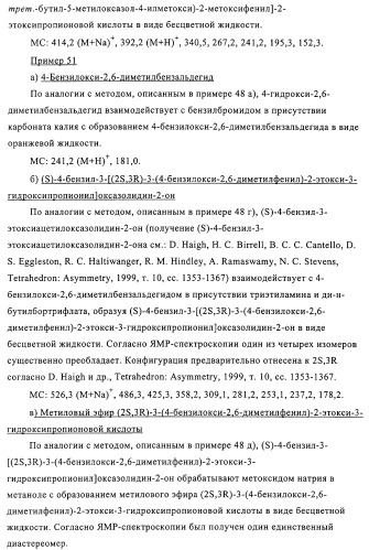 Замещенные 4-алкоксиоксазолпроизводные в качестве агонистов ppar (патент 2312106)