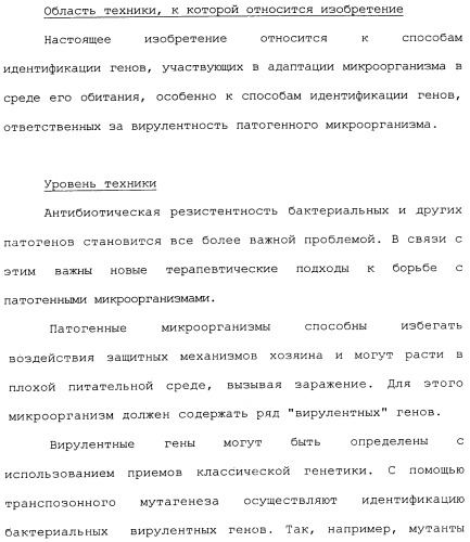 Vgc2 днк salmonella typhimurium, мутантная бактерия, обладающая пониженной способностью к адаптации к условиям окружающей среды, и способ ее получения (патент 2370541)