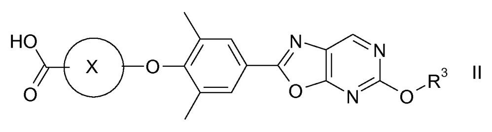 Производные карбоновых кислот, имеющие оксазоло[4,5-d]пиримидиновое кольцо (патент 2609003)