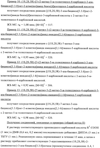 Соединения 3-аза-бицикло[3.3.0]октана (патент 2471796)
