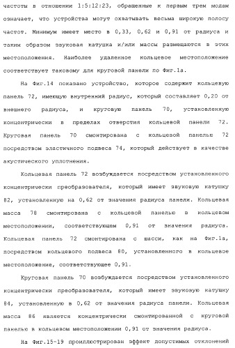 Акустическое устройство и способ создания акустического устройства (патент 2361371)