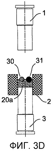 Производство таблетки с помощью пресс-формы с использованием радиочастотного излучения и плавкого связующего вещества (патент 2545989)