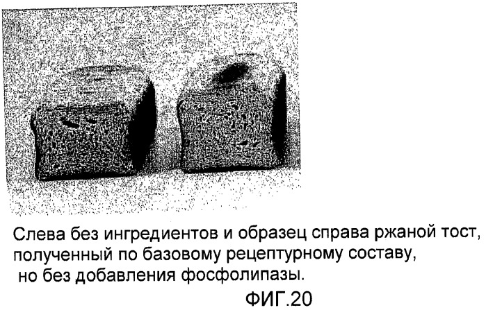 Композиция теста, содержащая ржаную муку, глютен и, возможно, усилитель глютена, инкапсулированный подкислитель или эмульгатор, и выпеченные продукты, полученные из указанной композиции теста (патент 2467572)