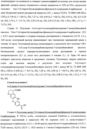 Производные феноксихроманкарбоновой кислоты, замещенные в 6-ом положении (патент 2507200)