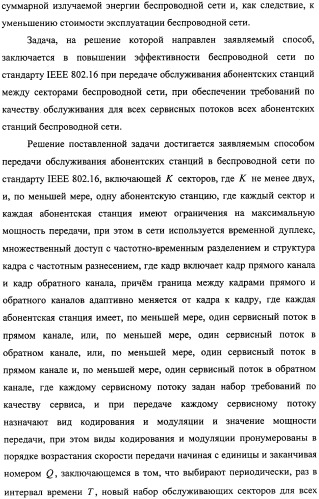 Способ передачи обслуживания абонентских станций в беспроводной сети по стандарту ieee 802.16 (патент 2307466)