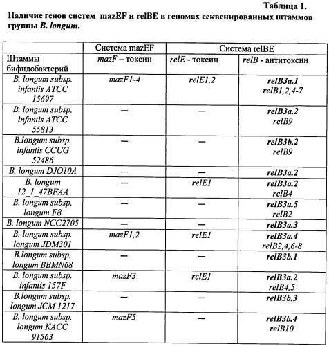 Способ видовой и штаммовой идентификации бифидобактерий филотипа bifidobacterium longum (патент 2527069)