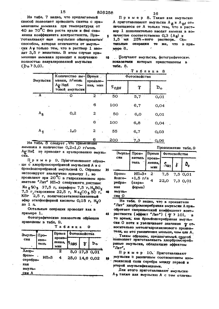 Патент ссср  826258 (патент 826258)