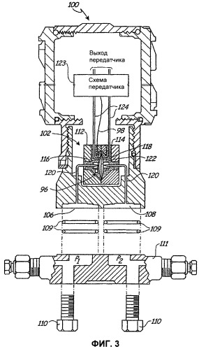 Датчик давления с использованием сжимаемого корпуса датчика (патент 2400719)