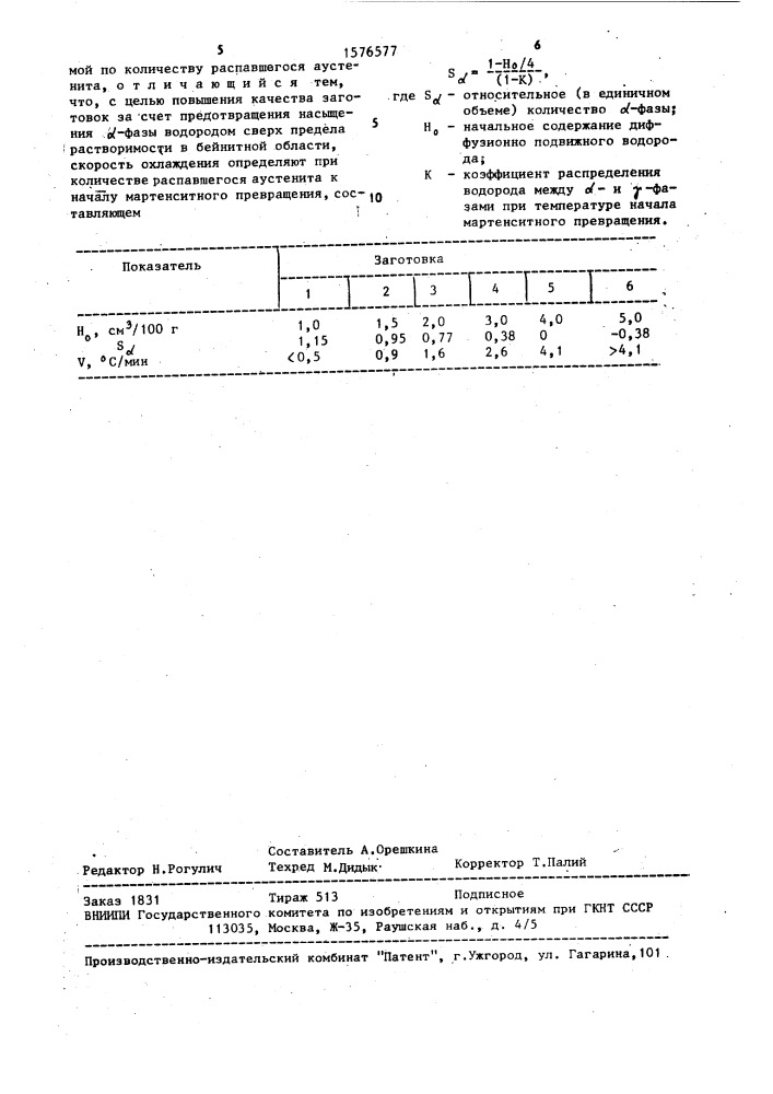 Способ охлаждения заготовок (патент 1576577)