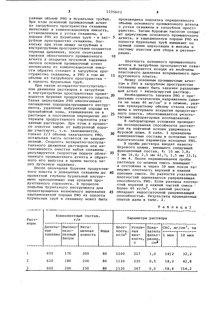 Способ промывки скважины (патент 1105603)