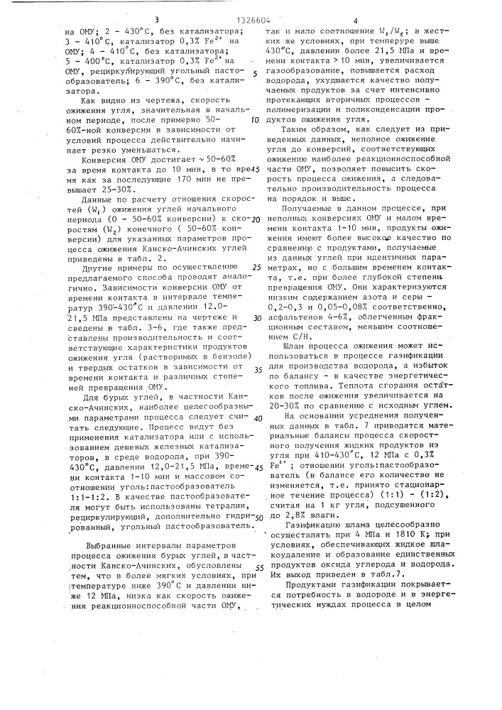 Способ получения жидких продуктов из угля (патент 1326604)