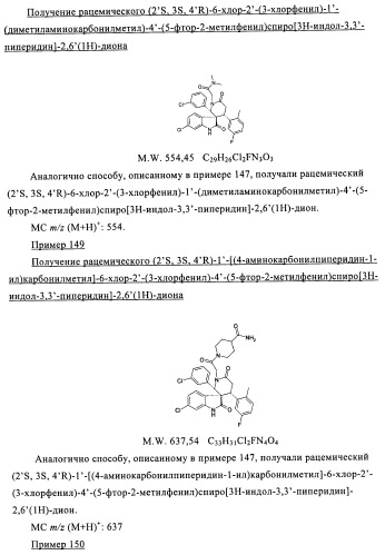 Производные спироиндолинона (патент 2435771)