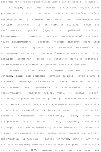 Слитые белки альбумина (патент 2369404)