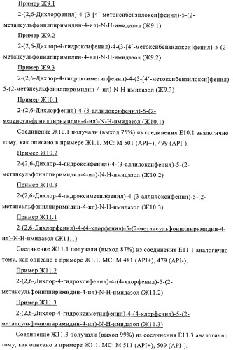 2-(2,6-дихлорфенил)диарилимидазолы, способ их получения (варианты), промежуточные продукты и фармацевтическая композиция (патент 2320645)