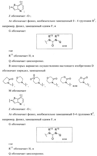 Ингибиторы активности протеинтирозинкиназы (патент 2498988)