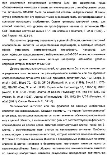 Антитела-нейтрализаторы гранулоцитарно-макрофагального колониестимулирующего фактора человека (патент 2458071)