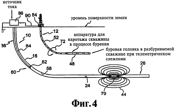 Устройство измерения расстояния и определения направления между двумя буровыми скважинами (варианты), способ измерения расстояния и определения направления между двумя буровыми скважинами, узел соленоида устройства измерения расстояния и определения направления между двумя буровыми скважинами (патент 2468200)