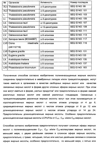 Способ получения полиненасыщенных кислот жирного ряда в трансгенных организмах (патент 2447147)