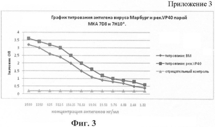 Штамм гибридных клеток животного mus musculus l. - продуцент моноклональных антител для выявления белка vp40 вируса марбург (штамм рорр) (варианты), моноклональное антитело, продуцируемое штаммом (варианты), набор для иммуноферментной тест-системы формата &quot;сэндвич&quot; для выявления матриксного белка vp40 вируса марбург (штамм рорр) (патент 2395575)